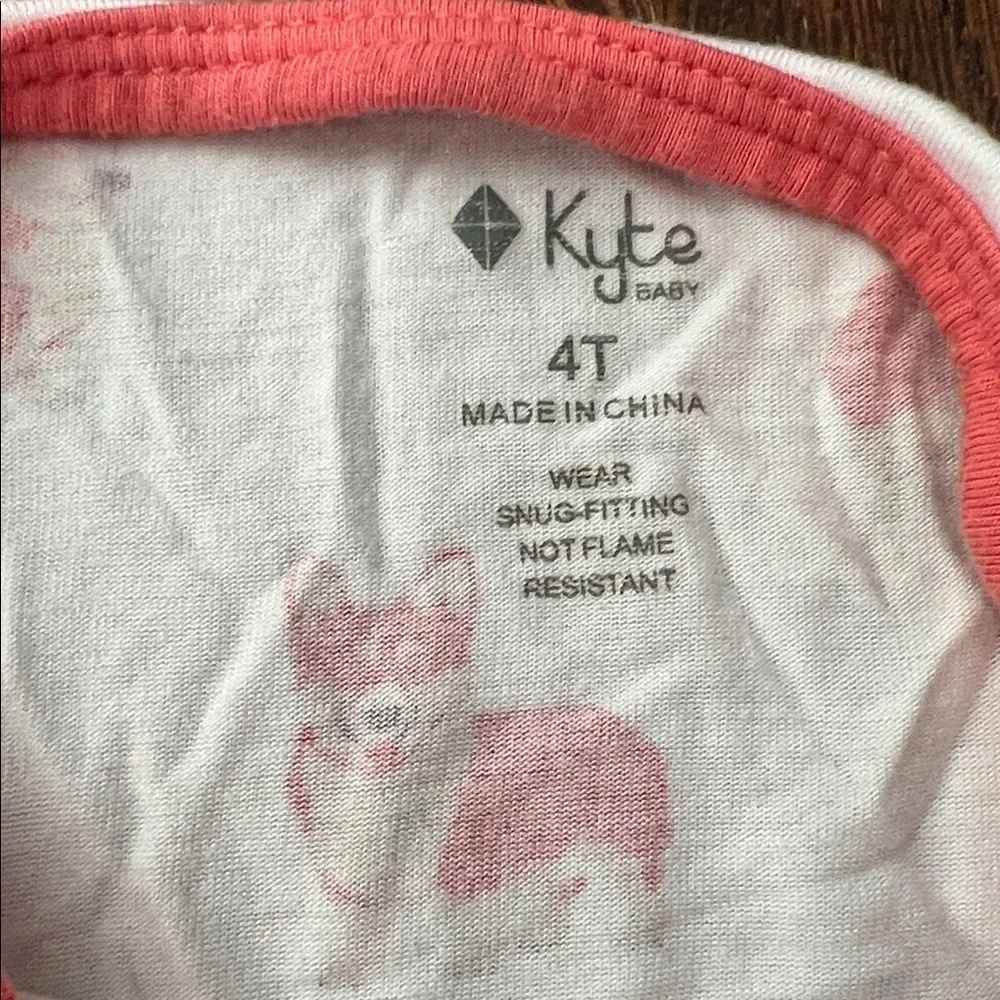 Kyte Corgi Dog Short Sleeve Toddler pajama Set 4T